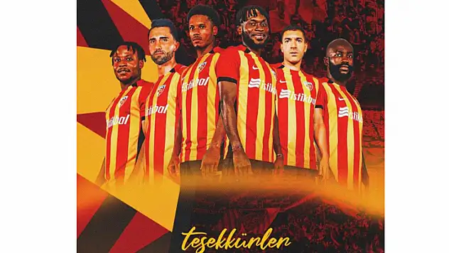 Kayserispor, 6 futbolcu ile yollarını ayırdı