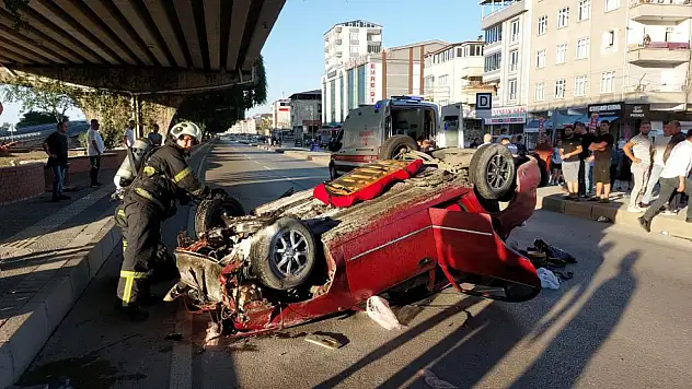 Kazada 4 kişi yaralandı