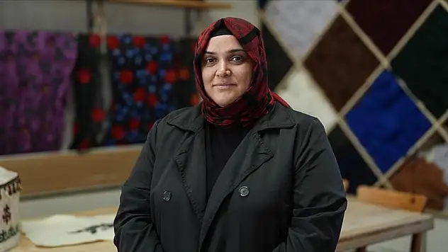 Keçeyi sanata dönüştüren usta, ürünlerini 45 ülkeye satıyor