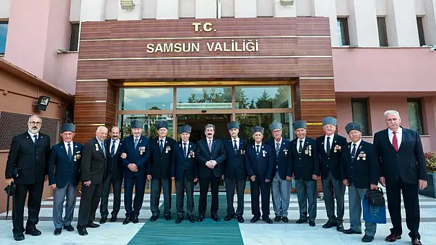Kıbrıs Gazileri 51 Yıl Sonra Aynı Ruhla Samsun'da