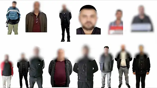 Kırmızı bültenle aranan 13 suçlu türkiye'ye getirildi