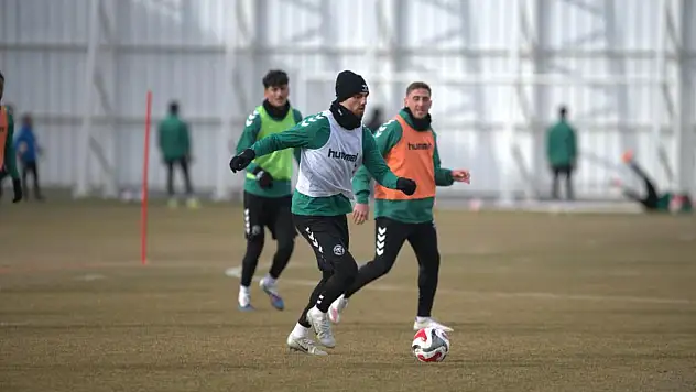 Konyaspor, Beşiktaş maçının hazırlıklarına başladı