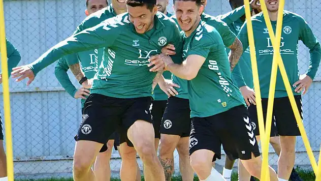 Konyaspor, Galatasaray maçının hazırlıklarını tamamladı