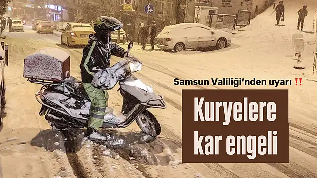 Kuryelere kar engeli