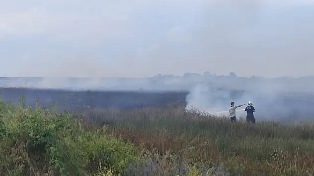 Kuş Cenneti'nde yangın