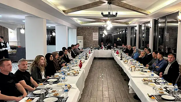 Ladik Kaymakam Vekili Özbalta için veda yemeği düzenlendi