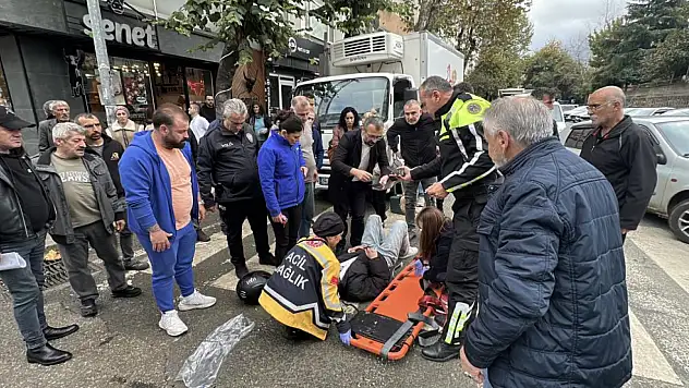 Lise öğrencisi kazada yaralandı