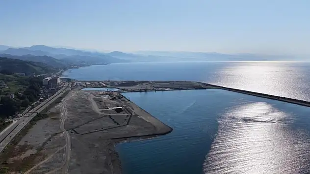 Lojistik Merkezi'nin inşaat çalışmaları sürüyor