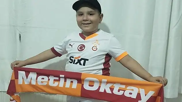 Lösemi hastası minik Mustafa'nın hayali gerçekleşti