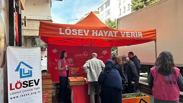 LÖSEV'in 'Mutlu Et' Paketleri Samsun'da ihtiyaç sahiplerine ulaştırıldı