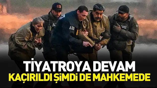 Maduro ve eşi hakim karşısında