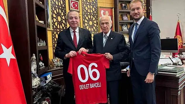 MHP Genel Başkanı Bahçeli'ye ziyaret