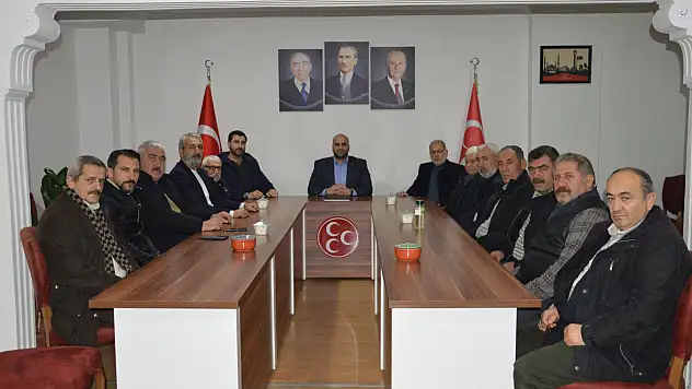 MHP Havza'da Teşkilat Çalışmaları Masaya Yatırıldı