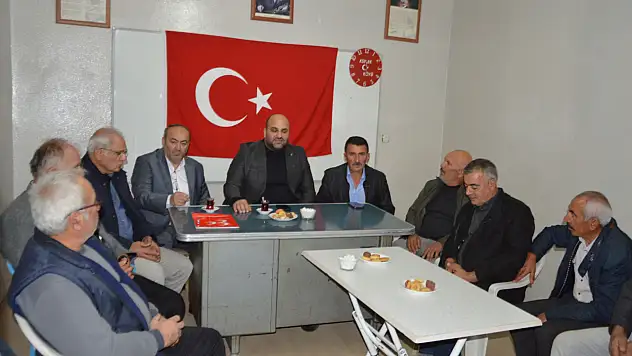 MHP Havza İlçe Başkanlığından 'Hayırlı günler komşum' ziyareti