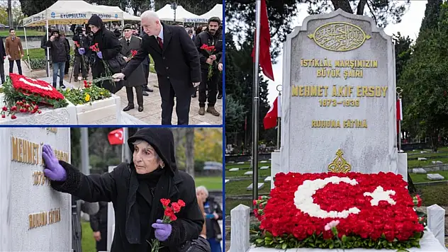 Milli şair Mehmet Akif Ersoy kabri başında anıldı