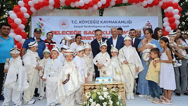 Muğla'da toplu sünnet düğünü