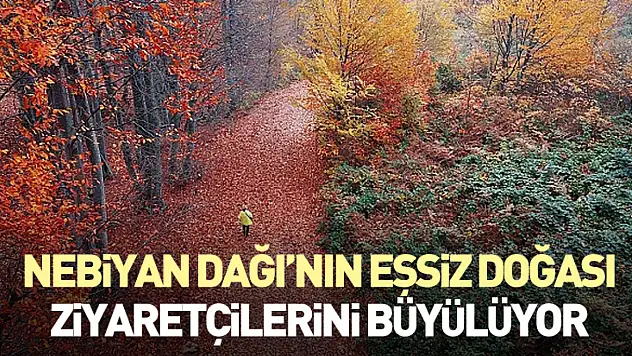 Nebiyan Dağı'nın Eşsiz Doğası Ziyaretçilerini Büyülüyor