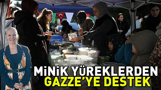 Nene Hatun Anaokulu'ndan Gazze'ye yardım kermesi