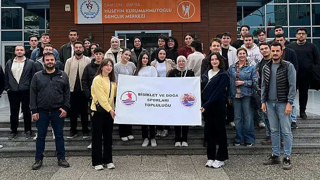 OMÜ Bisiklet ve Doğa Sporları Topluluğundan tarih ve doğa yürüyüşü