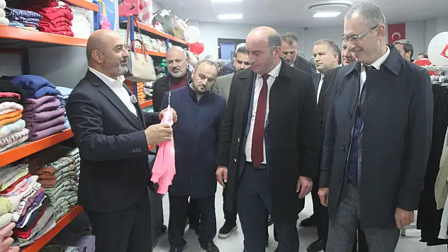 Ordu'da Geçici Giyim Mağazası Hizmete Girdi