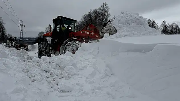 Ordu'da karla mücadele sürüyor