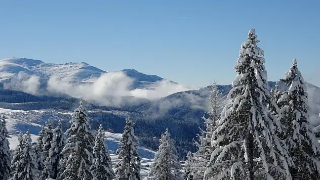 Ordu'da kartpostallık kar manzaraları
