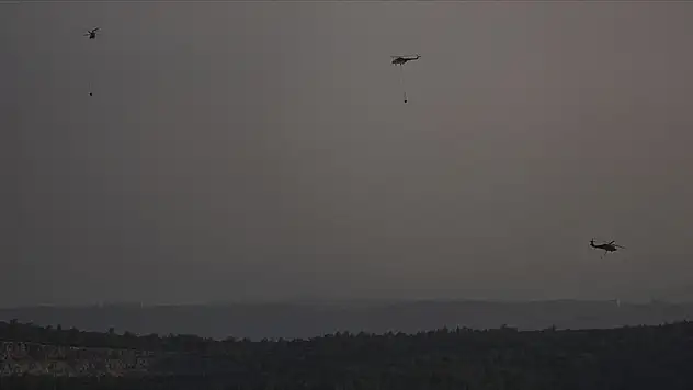 Ormanlık alanda çıkan yangın kontrol altına alındı