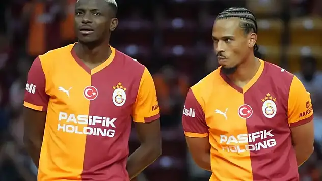 Osimhen ve Sane için imza töreni düzenlendi