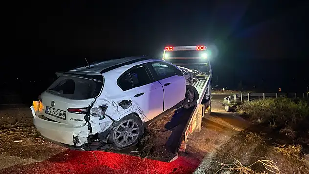 Otomobil takla attı: 4 yaralı