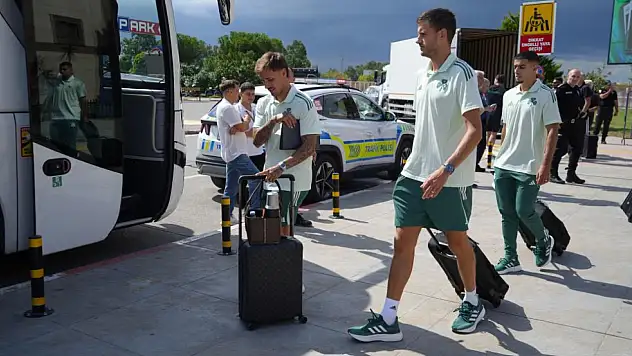 Panathinaikos kafilesi Samsun'da