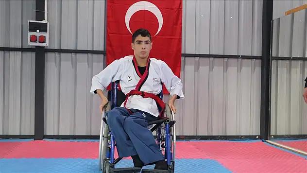 Para tekvandocu Hasan, milli takıma girmeyi hedefliyor