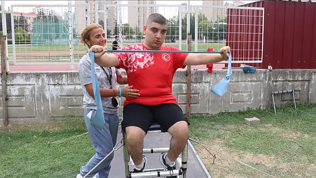 Paralimpik sporcu olimpiyat hayali kuruyor