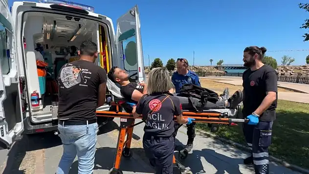 Parkta hareketsiz halde bulundu