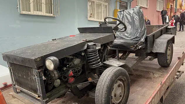 Patpat devrildi dede ve torun yaralandı