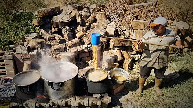 Pekmez mesaisi başladı