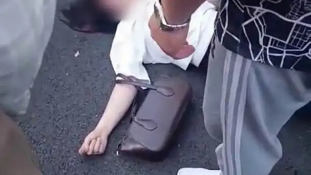 Pikabın çarptığı kadın ağır yaralandı