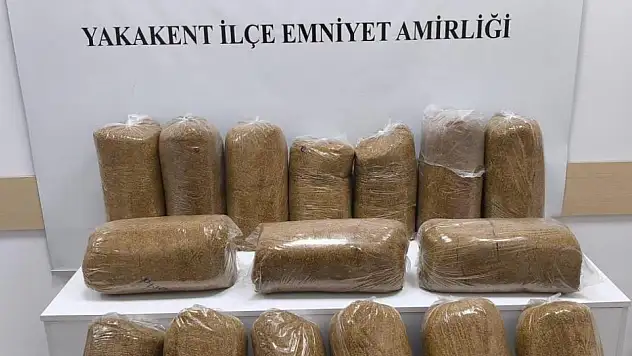Polis Operasyonunda 80 Kilo Kaçak Tütün Ele Geçirildi