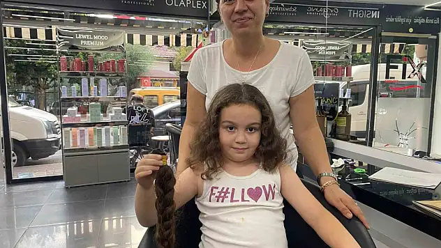 'Saçım Saçın Olsun' projesine destek