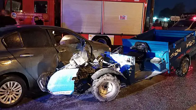 Sakarya'da Patpat ile Otomobil Çarpıştı: 6 Yaralı