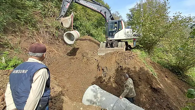 Salıpazarı'nda altyapı seferberliği