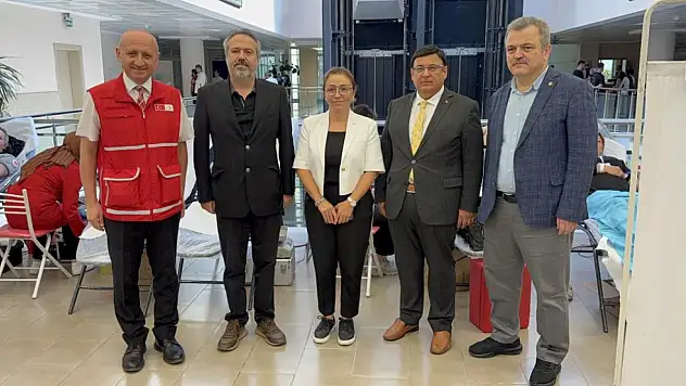 Samsun Adliyesi'nde Kızılay'a kan bağışı kampanyası