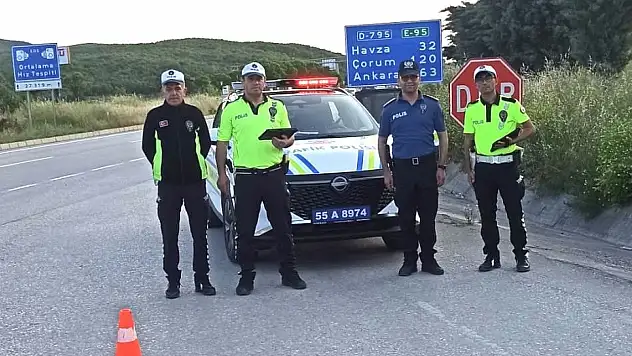 Samsun-Ankara yolunda tedbir