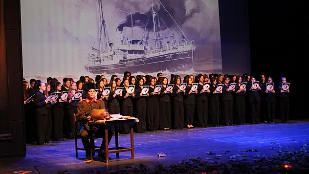 Samsun'da 10 Kasım Atatürk'ü Anma Oratoryosu düzenlendi
