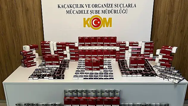 Samsun'da 23 bin 160 makaron ele geçirildi