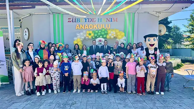 Samsun'da Anaokulu Açılışında Çocuklar Doyasıya Eğlendi