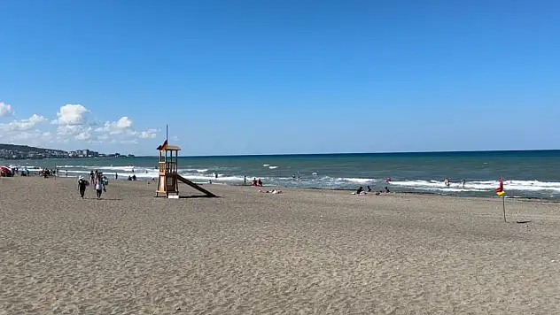 Samsun'da anne ve oğlu boğulma tehlikesi geçirdi