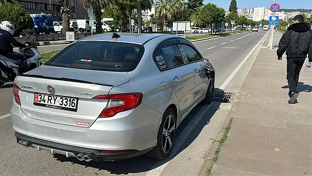 Samsun'da araç yayaya çarptı