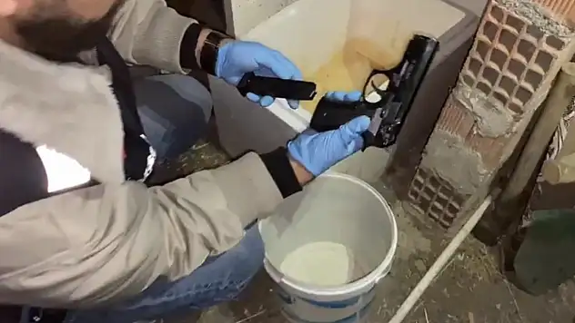 Samsun'da çatı katında uyuşturucu operasyonu: 1 gözaltı