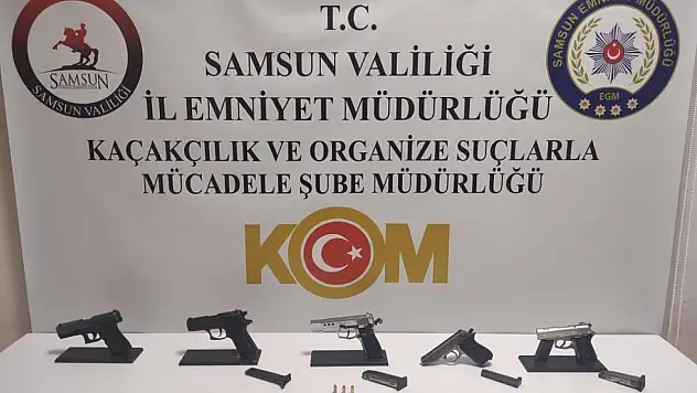 Samsun'da dev operasyon