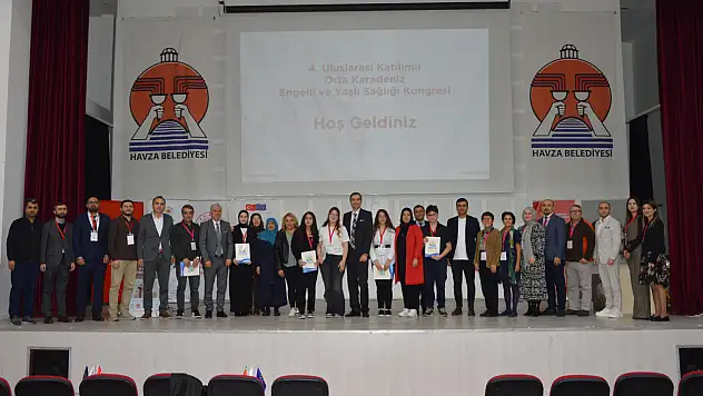 Samsun'da Engelli ve Yaşlı Sağlığı Kongresi Sona Erdi